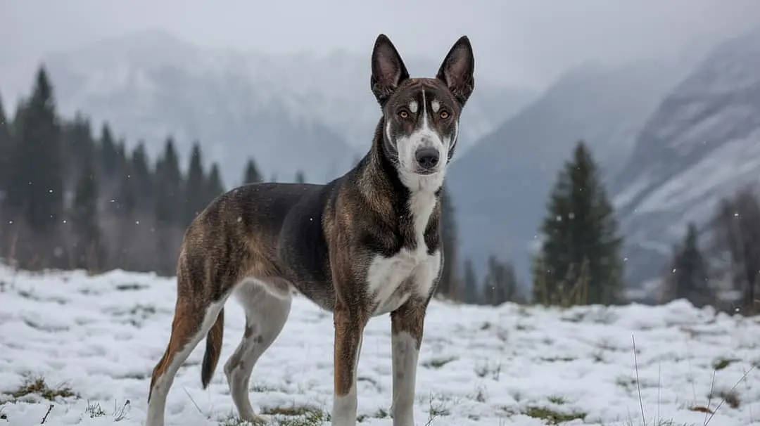 Luzerner Laufhund playing